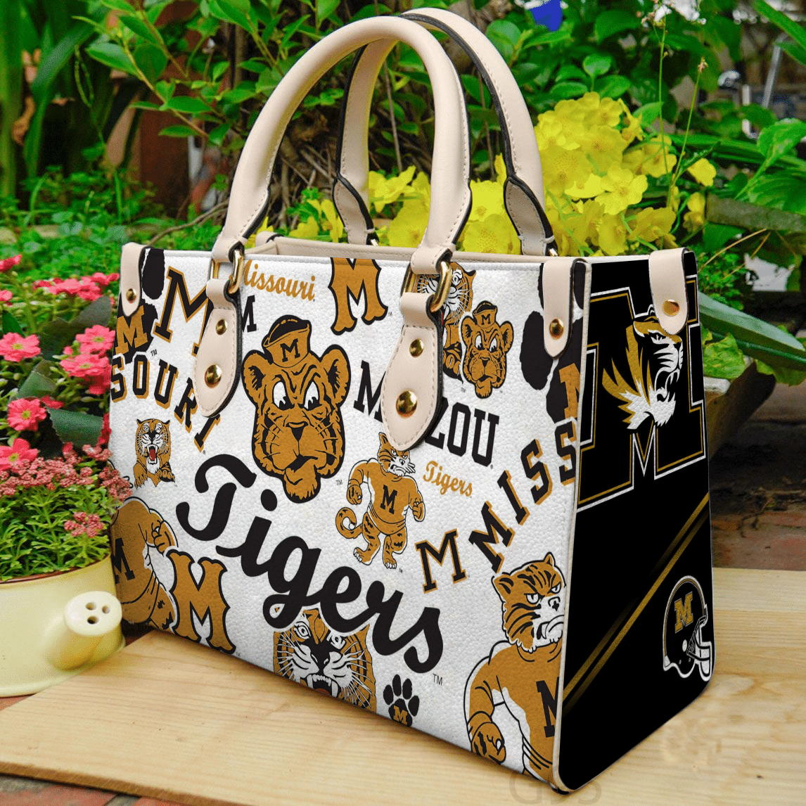 Missouri Tigers Leather Handbag 1 Missouri Tigers Leather Handbag