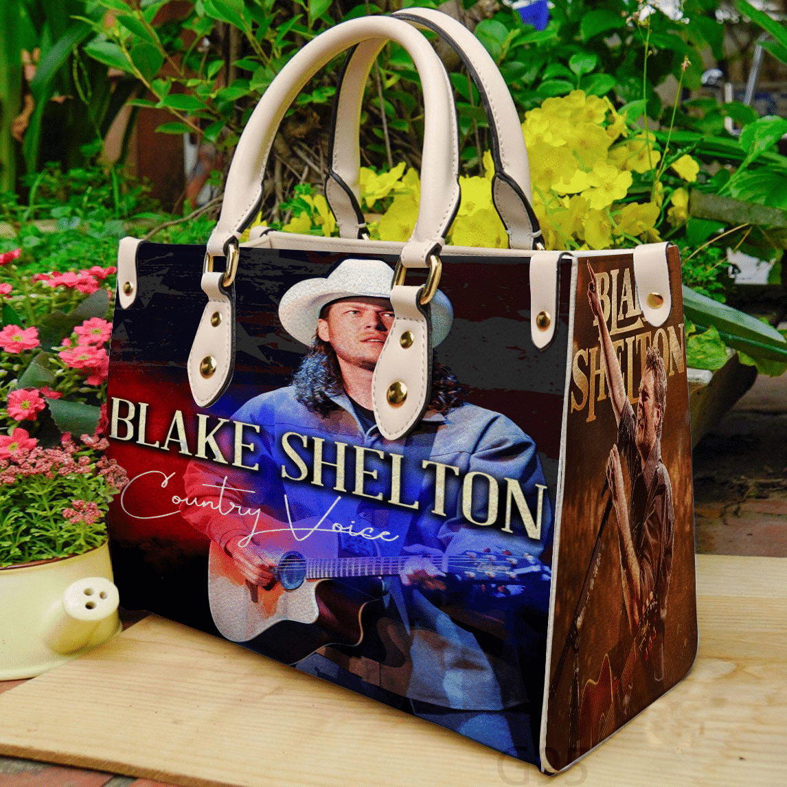 Blake Shelton Leather Handbag 1 Blake Shelton Leather Handbag