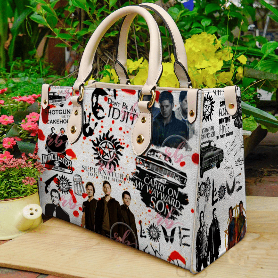 Supernatural Hand Leather Handbag 1 Supernatural Hand Leather Handbag