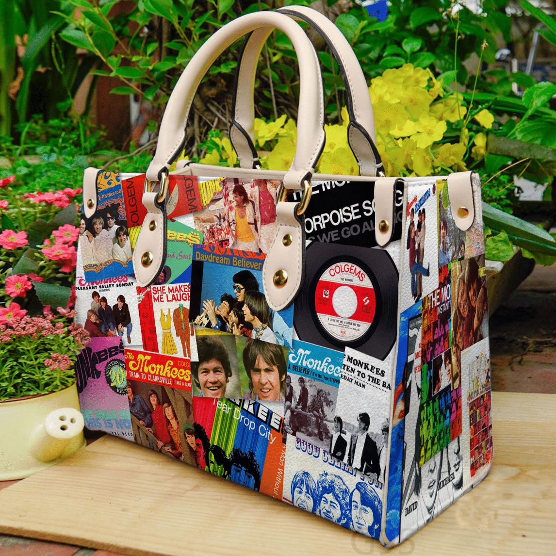 The Monkees 2 Leather Handbag 1 The Monkees 2 Leather Handbag