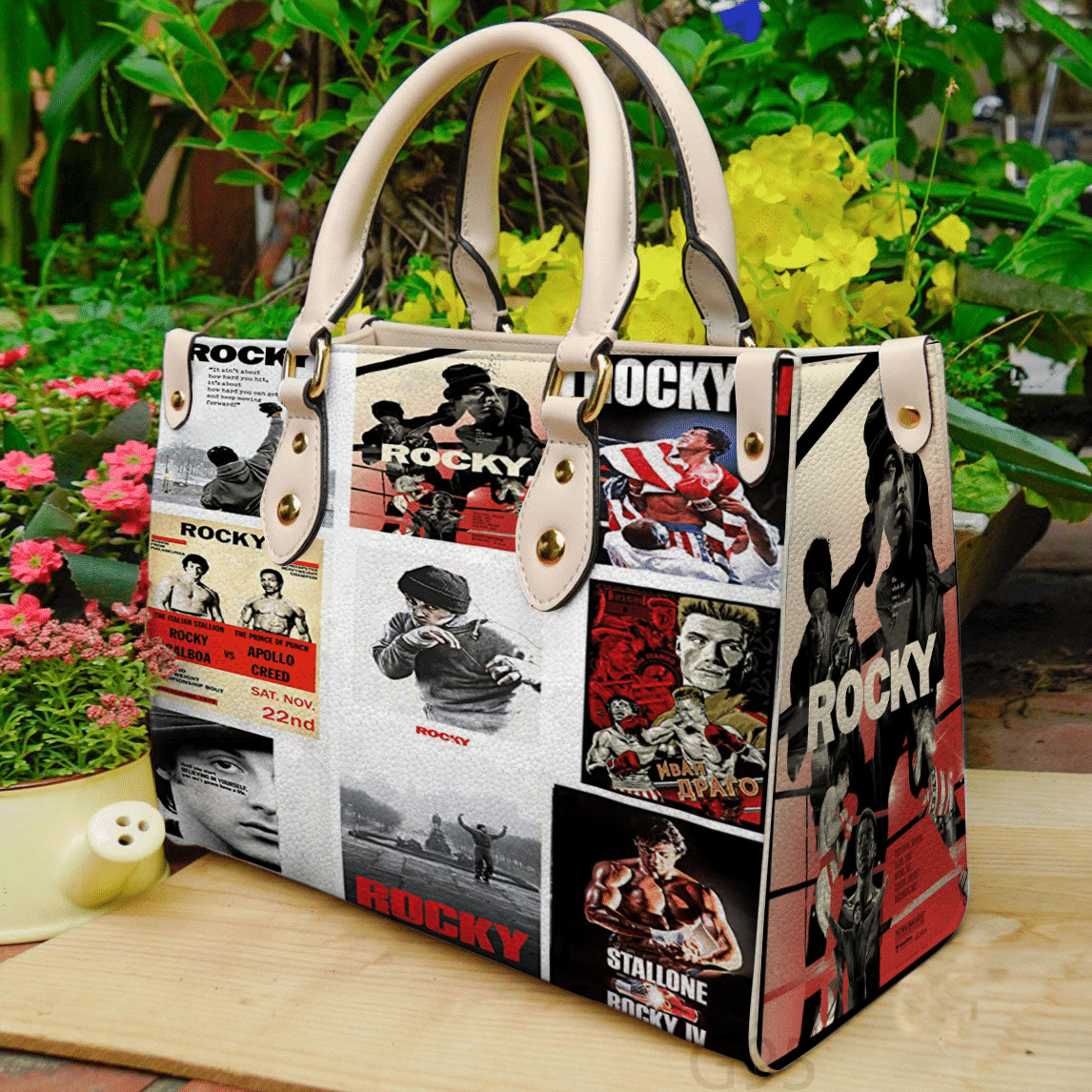 Rocky Balboa Leather Handbag 1 Rocky Balboa Leather Handbag