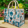Miami Dolphins 2 Leather Handbag