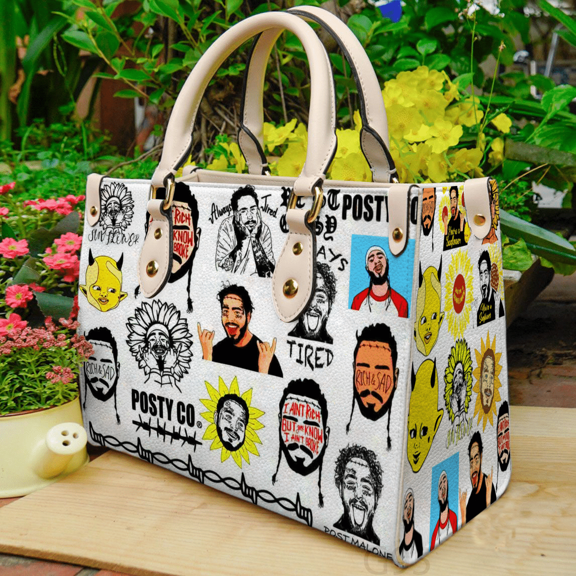 Post Malone Leather Handbag 1 Post Malone Leather Handbag