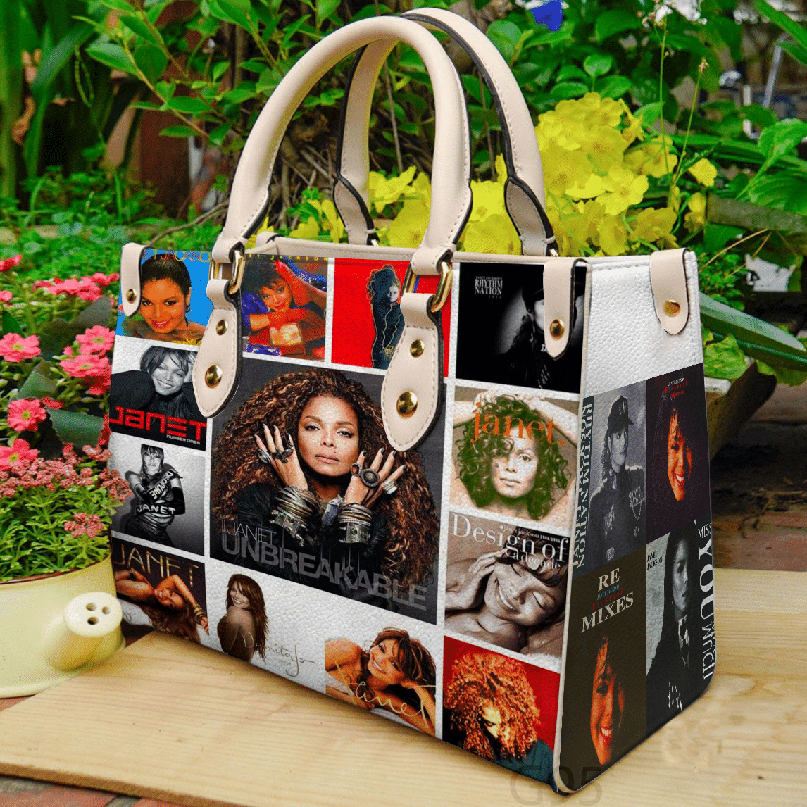 Janet Jackson 1 Leather Handbag 1 Janet Jackson 1 Leather Handbag