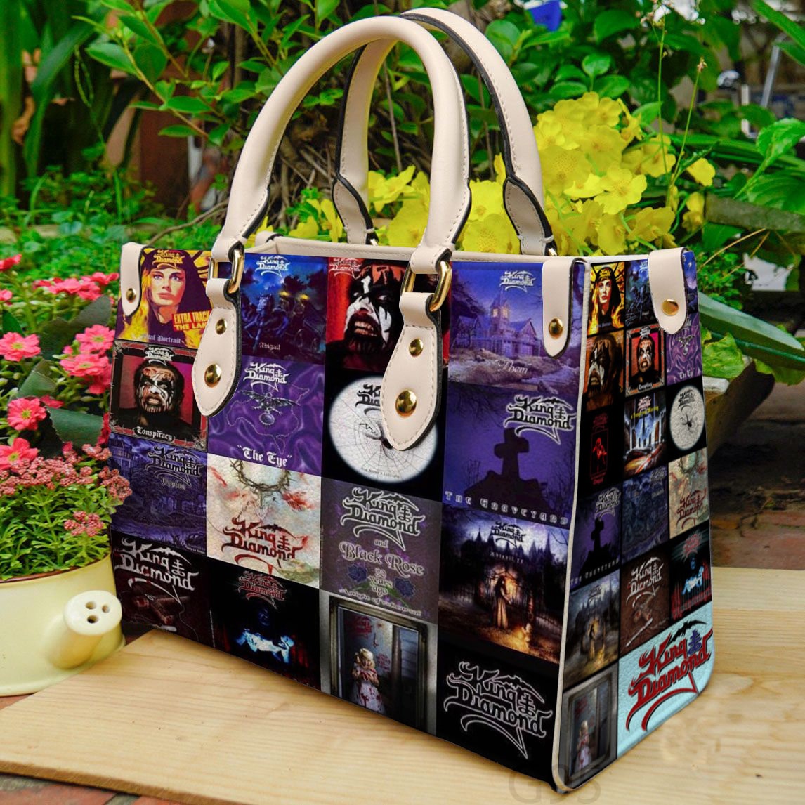 King Diamond Leather Handbag 1 King Diamond Leather Handbag