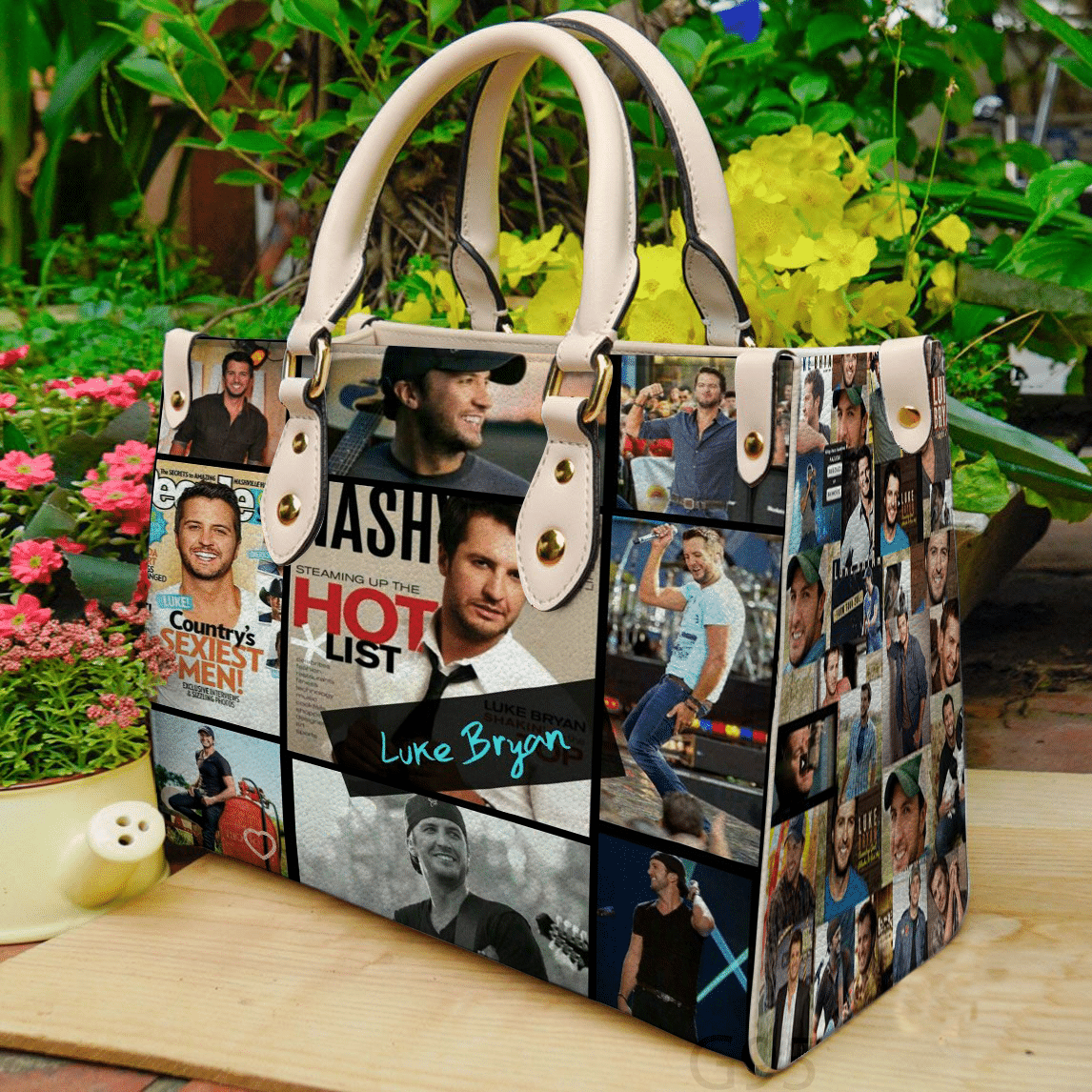 Luke Bryan 1 Leather Handbag 1 Luke Bryan 1 Leather Handbag