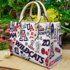 Arizona Wildcats A1 Hand Leather Handbag