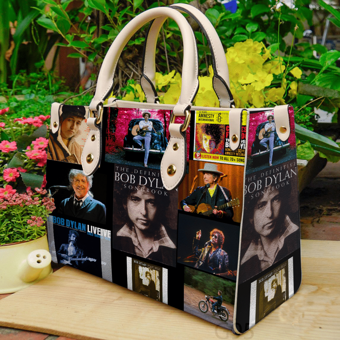 Bob Dylan Leather Handbag 1 Bob Dylan Leather Handbag