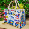 Kansas Jayhawks 1 Leather Handbag