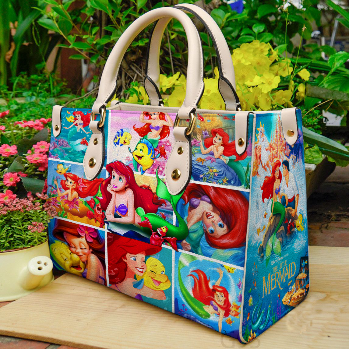 The Little Mermaid 1 Leather Handbag 1 The Little Mermaid 1 Leather Handbag