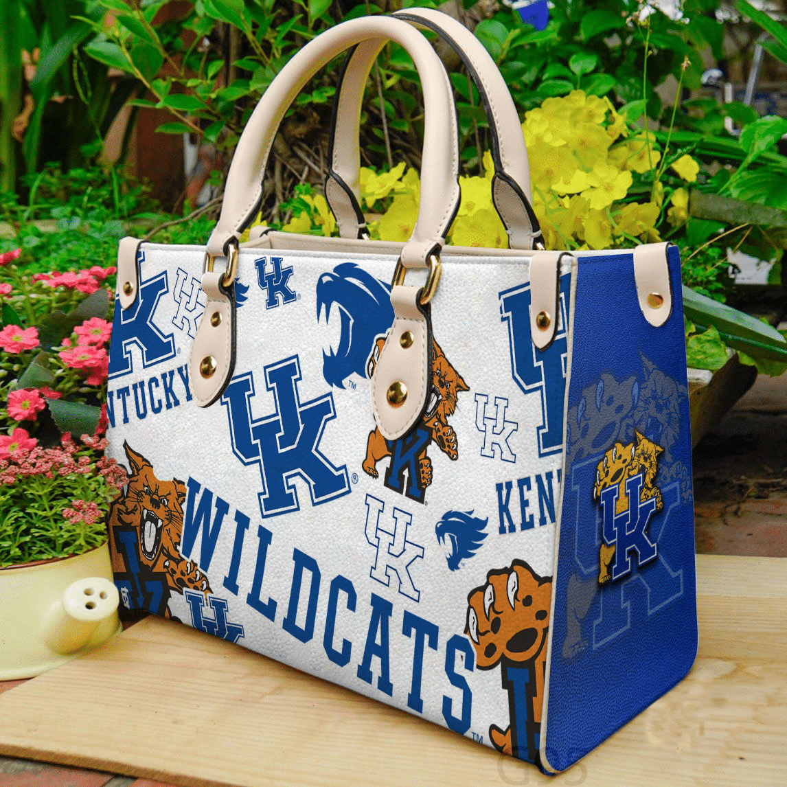 Kentucky Wildcats A1 Leather Handbag 1 Kentucky Wildcats A1 Leather Handbag
