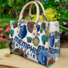 Memphis Grizzlies Leather Handbag