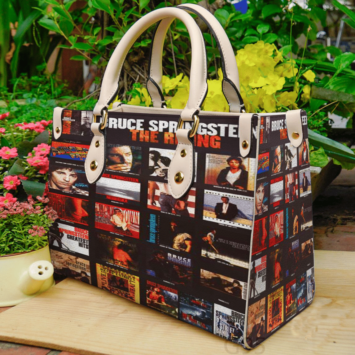 Bruce Springsteen 1 Leather Handbag 1 Bruce Springsteen 1 Leather Handbag