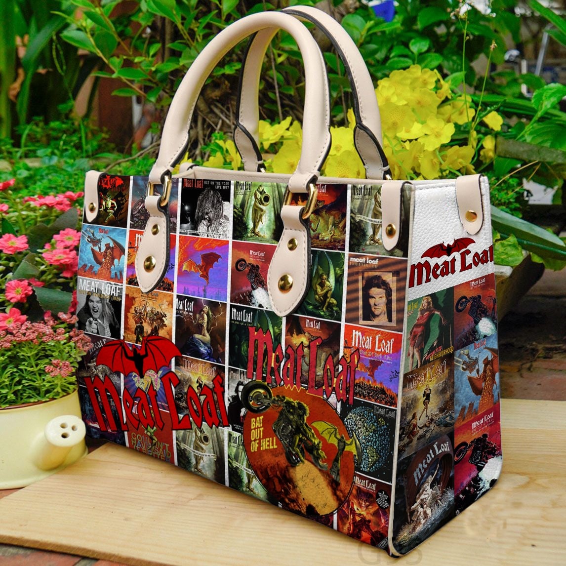 Meat Loaf Hand Leather Handbag 1 Meat Loaf Hand Leather Handbag