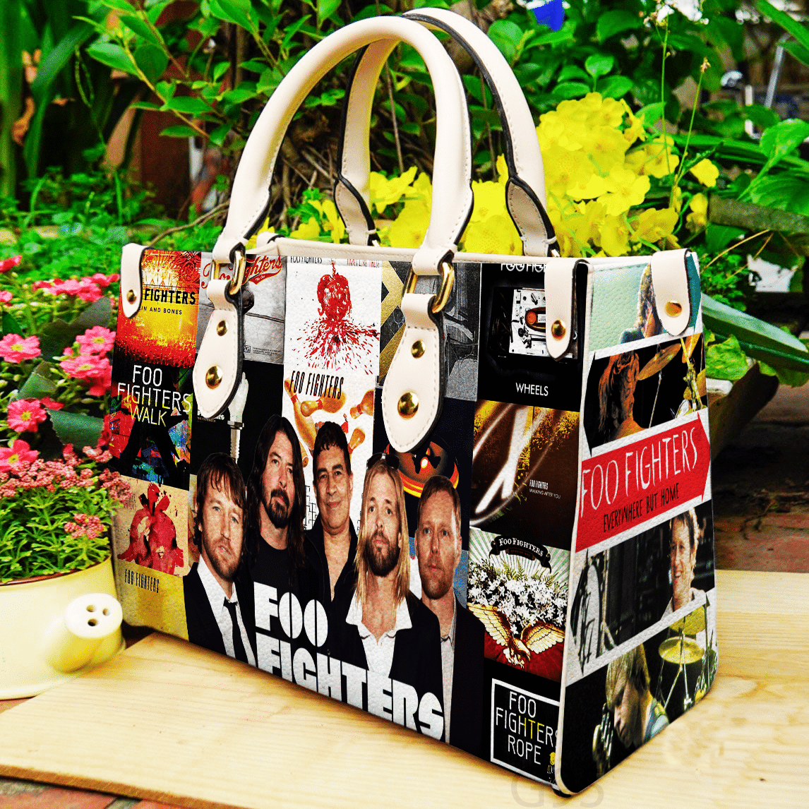 Foo Fighters G1 Leather Handbag 1 Foo Fighters G1 Leather Handbag