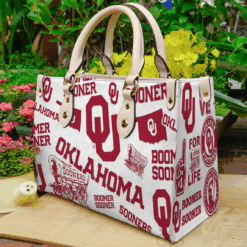 Oklahoma Sooners A1 Leather Handbag