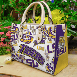 Lsu Tigers Love A1 Leather Handbag