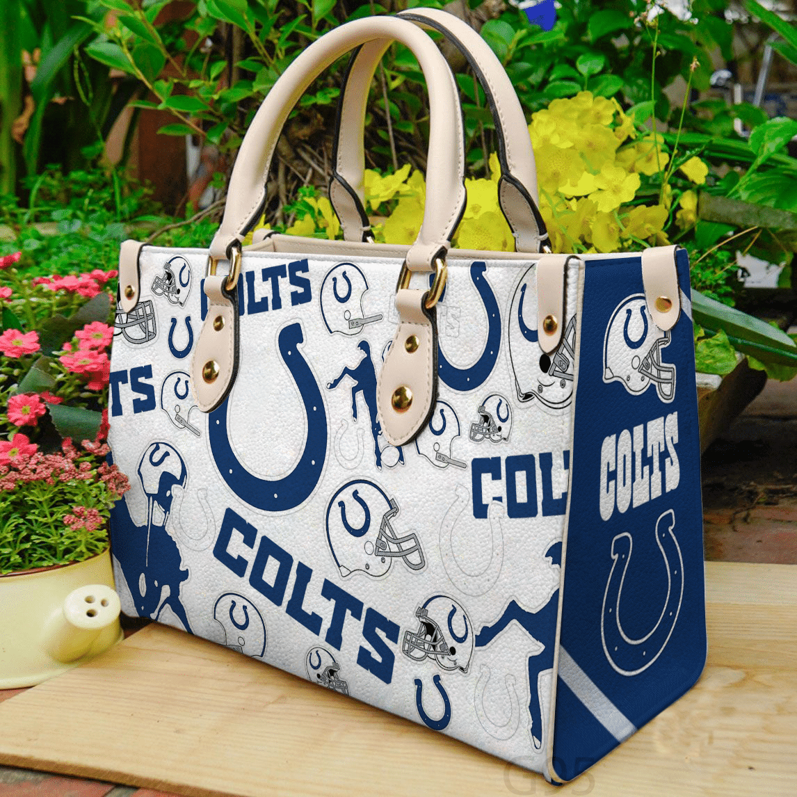 Indianapolis Colts A1 Leather Handbag 1 Indianapolis Colts A1 Leather Handbag