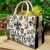 New Orleans Saints Love A1 Leather Handbag