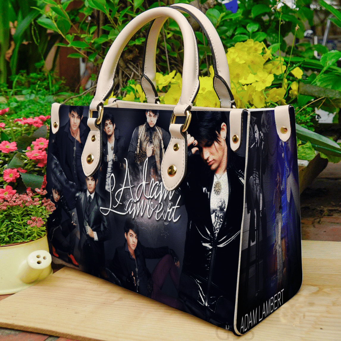 Adam Lambert 1 Leather Handbag 1 Adam Lambert 1 Leather Handbag