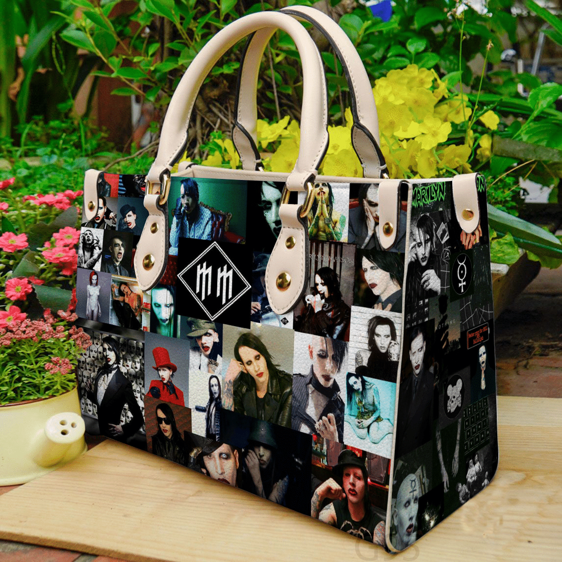 Marilyn Manson 2 Leather Handbag 1 Marilyn Manson 2 Leather Handbag