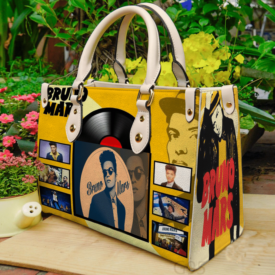 Bruno Mars Leather Handbag 1 Bruno Mars Leather Handbag