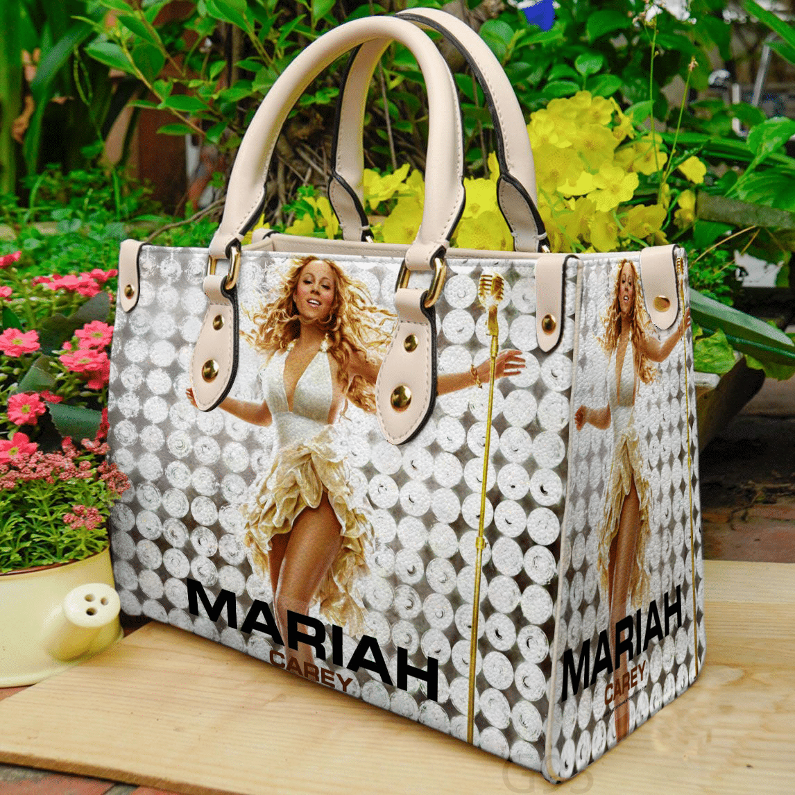 Mariah Carey 3 Leather Handbag 1 Mariah Carey 3 Leather Handbag
