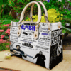 Johnny Cash 2 Leather Handbag