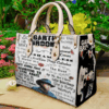 Garth Brooks Leather Handbag