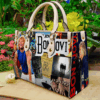 Bon Jovi 3 Leather Handbag