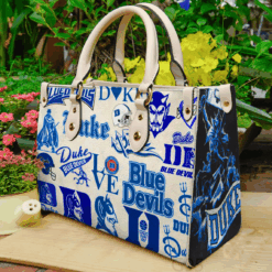 Duke Blue Devils Leather Handbag