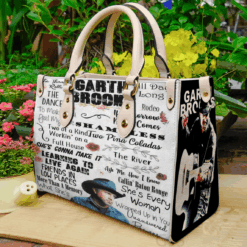Garth Brooks Leather Handbag