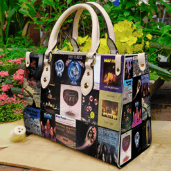 Deep Purple Hand Leather Handbag