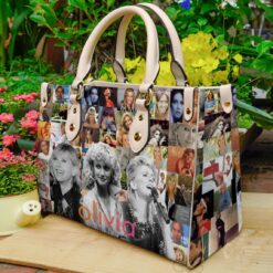Olivia Newton John Leather Handbag