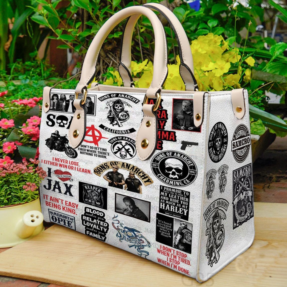 Sons Of Anarchy A0 Hand Leather Handbag 1 Sons Of Anarchy A0 Hand Leather Handbag