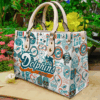 Miami Dolphins Hand Leather Handbag