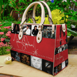 Michael Jackson Love I0 Leather Handbag
