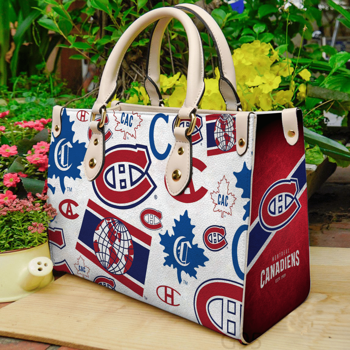 Montreal Canadiens A1 Leather Handbag 1 Montreal Canadiens A1 Leather Handbag