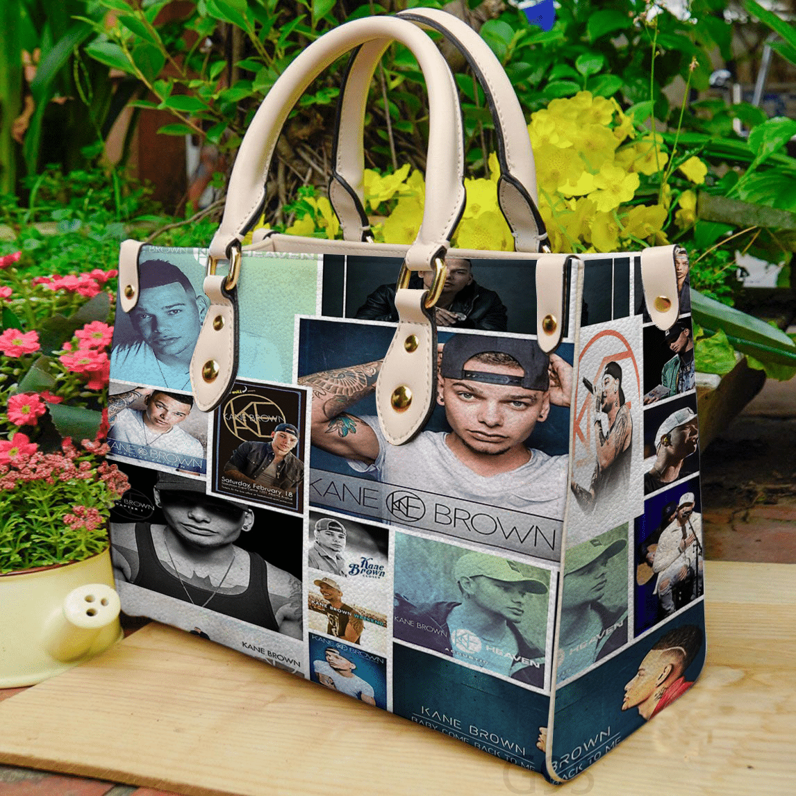 Kane Brown Leather Handbag 1 Kane Brown Leather Handbag