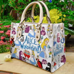 Alice In Wonderland A01 Leather Handbag