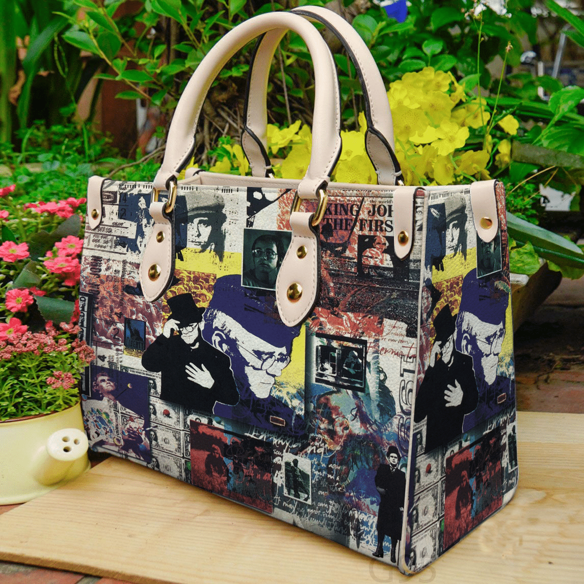 Elton John 1 Leather Handbag 1 Elton John 1 Leather Handbag