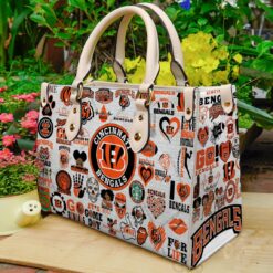Cincinnati Bengals 00g Hand Leather Handbag