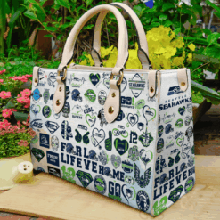 Seattle Seahawks G0 Hand Leather Handbag
