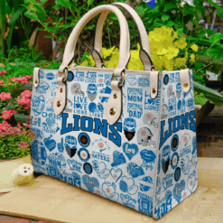 Detroit Lions 0i Hand Leather Handbag