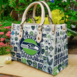 Seattle Seahawks I0 Hand Leather Handbag