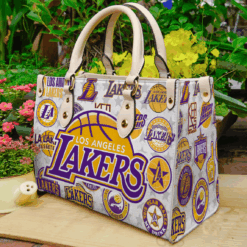 Los Angeles Lakers I1 Leather Handbag
