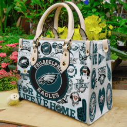 Philadelphia Eagles I0 Hand Leather Handbag