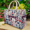 New England Patriots I0 Hand Leather Handbag