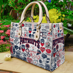 New England Patriots I0 Hand Leather Handbag