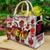 Miami Heat I0 Hand Leather Handbag